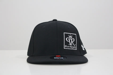 Pure Royalty Under Amour Hat  Offset Logo